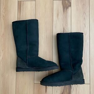 UGG Dark Suede Boots
